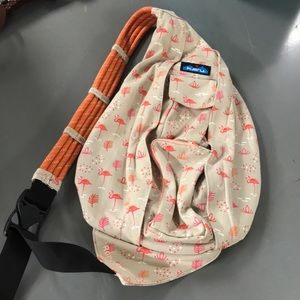 Kari Rope Bag flamingos!!